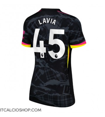 Chelsea Romeo Lavia #45 Terza Maglia Femmina 2024-25 Manica Corta